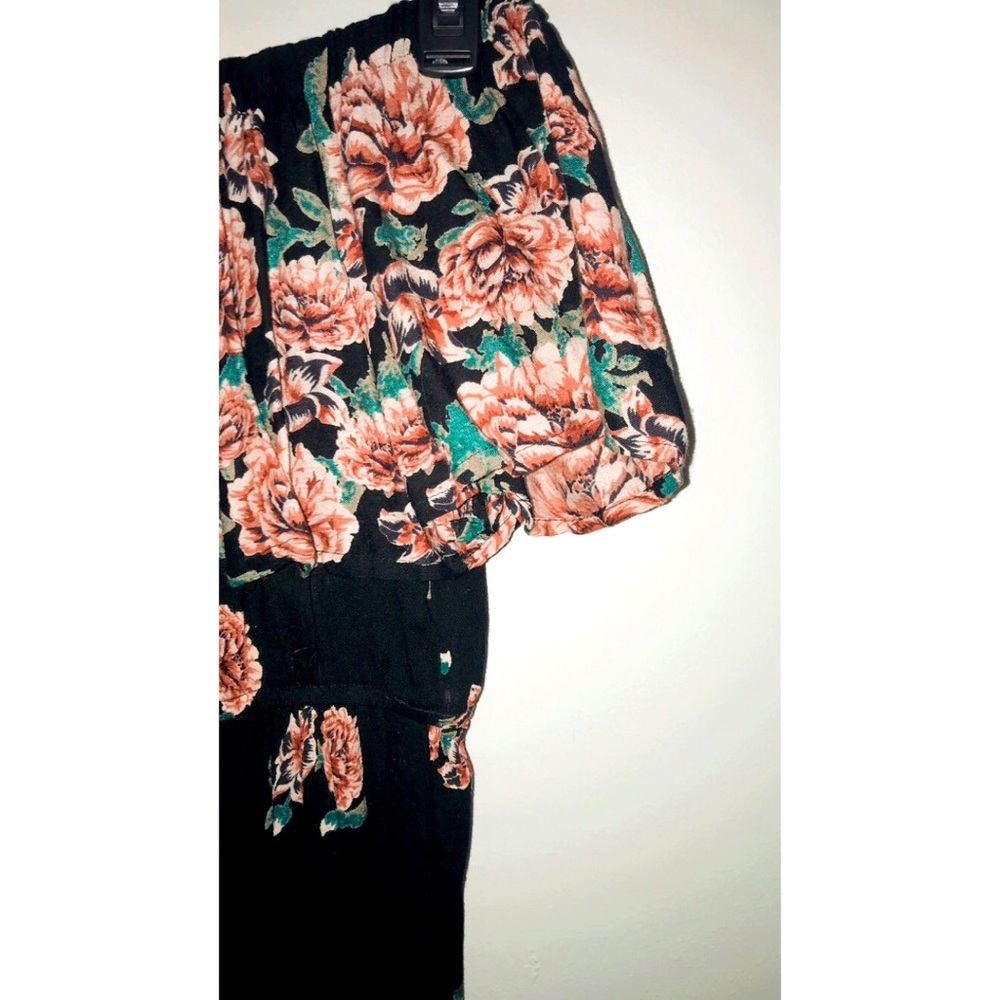 Floral Off Shoulder Romper
